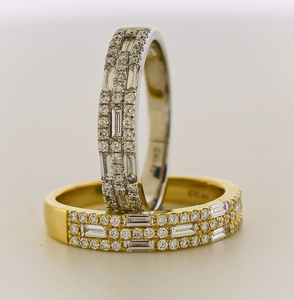 Pave Set Diamond Band Rings - Jewellers Northern Ireland