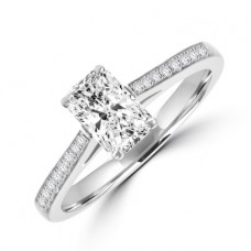 Platinum Phoenix cut Solitaire DVVS2 Diamond Ring