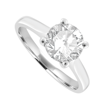 Platinum Solitaire 1.26ct Diamond Ring