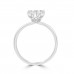 Platinum Marquise DSi2 Solitaire 1.04ct Diamond Ring