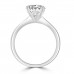 Platinum Solitaire 2.01ct Diamond Ring