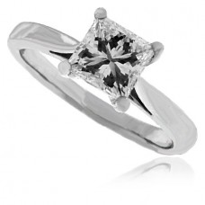 Platinum Princess DSi2 Diamond Solitaire ring