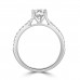 Platinum Solitaire ESi1 Diamond Ring