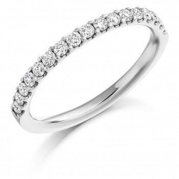 Platinum .33ct Diamond Eternity Ring