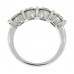 Platinum HSi1 Diamond Bar Set Eternity ring