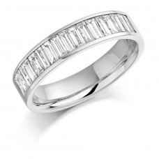18ct White Gold Baguette Diamond Wedding / Eternity Ring