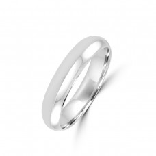 Platinum 5mm Polished Wedding Ring