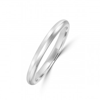 Platinum 2.5mm Round Wedding Ring