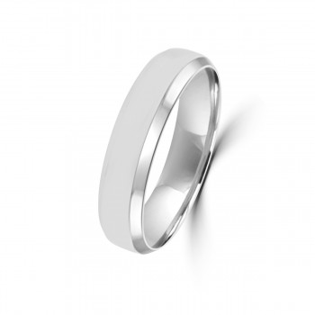 18ct White Gold 5mm Wedding Ring