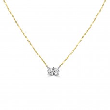 18ct Yellow Gold Oval Pendant