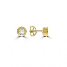 9ct Gold Solitaire .50ct Diamond Earring studs