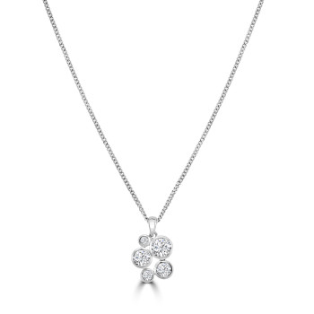 Sterling Silver Bubble Pendant