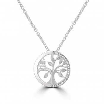 Sterling silver Tree of Life Pendant Chain