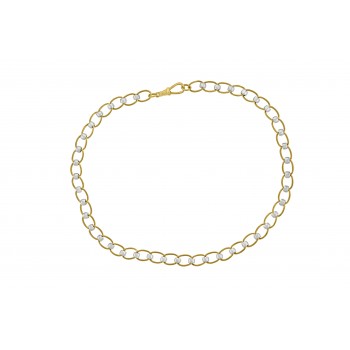 9ct Rose & White Gold Rollerball 17