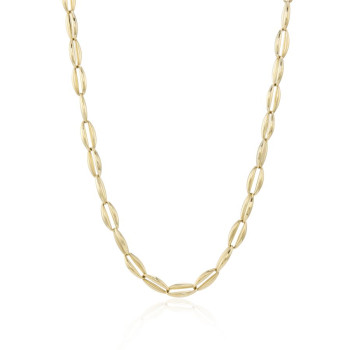 9ct Gold Oval Link Necklace Chain