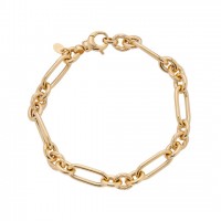 9ct Gold Fetter Link Bracelet