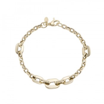 9ct Gold Trio Oval Bracelet