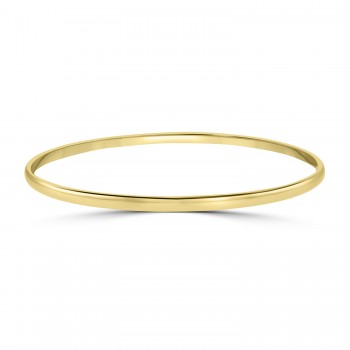 9ct Gold Solid Court Bangle