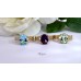 9ct Gold Blue Topaz Dress ring