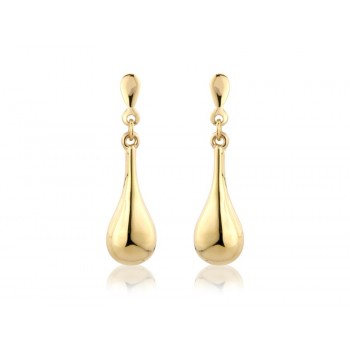 9ct Gold Bell Drop Earrings