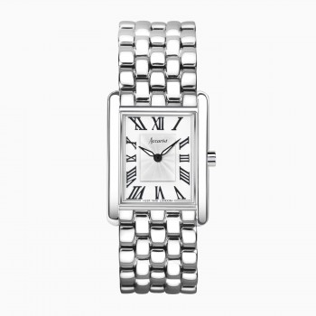 Accurist Rectangle Ladies Stainless Steel Bracelet Watch