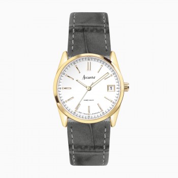 Accurist Everyday Ladies Grey Strap Watch
