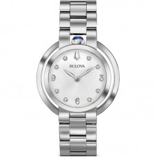 Bulova Rubaiyat Diamond Watch on Stainless steel bracelet