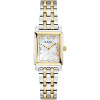 Bulova Sutton Ladies Two Tone Bracelet Watch