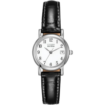 Citizen Eco-Drive Ladies Black Strap Watch