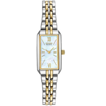 Citizen Eco-Drive Two-Tone Silhouette Ladies Bracelet Watch