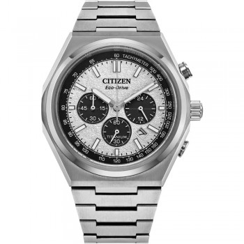 Citizen Eco-Drive Zenshin Chron Mens Bracelet Watch