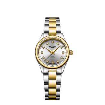 Rotary Oxford Diamond Ladies Two-tone Bracelet watch