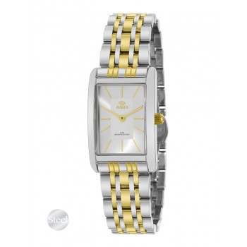 Marea Ladies Two Tone Rectangular Bracelet Watch