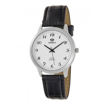Marea Mens Leather Strap Watch